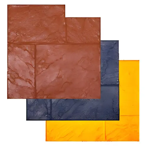 36" X 36" New England Slate Texture Concrete Stamp