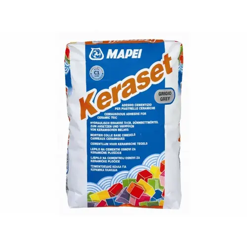 50# Gry Keraset Dry Set Mortar Gray 50# Gry Keraset Dry Set Mortar Gray