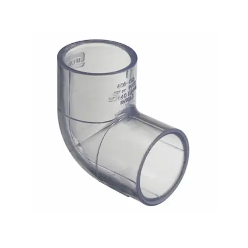 Lasco Elbow 90 degree SXS 2" Clear