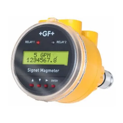 5"-8" Signet Magmeter Flow Sensor Without Display 4-20ma Output Yellow