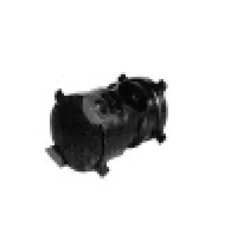 4" Tapped Cap With Side Outlet