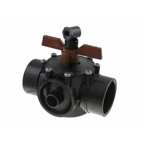 Variable Flow 2-port 2-2.5" W/.5" Aux Side Port Gray Variable Flow 2-port 2-2.5" W/.5" Aux Side Port Gray