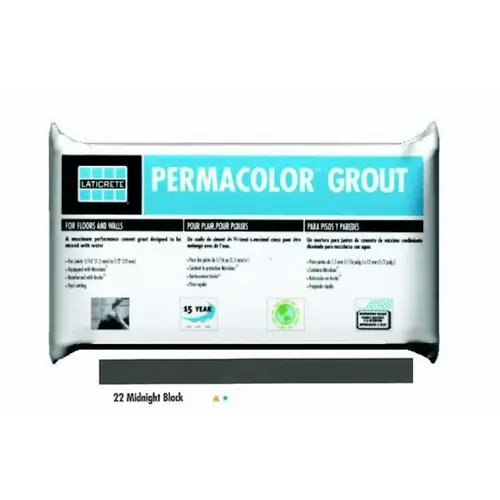 8# Midnight Blk Permacolor Cement Grout 8# Midnight Blk Permacolor Cement Grout