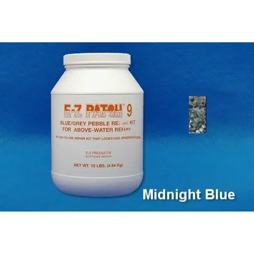 10# Midnight Bl E-z Patch 9 Pebble Patch