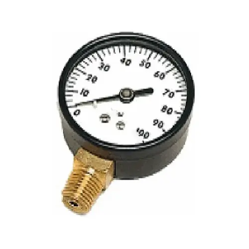 2" 0-100 Psi Press Gauge
