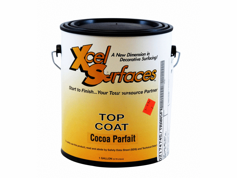 Xcel Surfaces 544083 Gal Cocoa Parfait Top Coat Buy Now