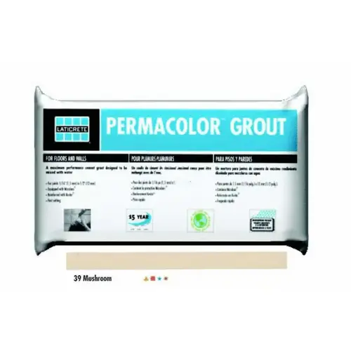 8# Mushroom Permacolor Cement Grout