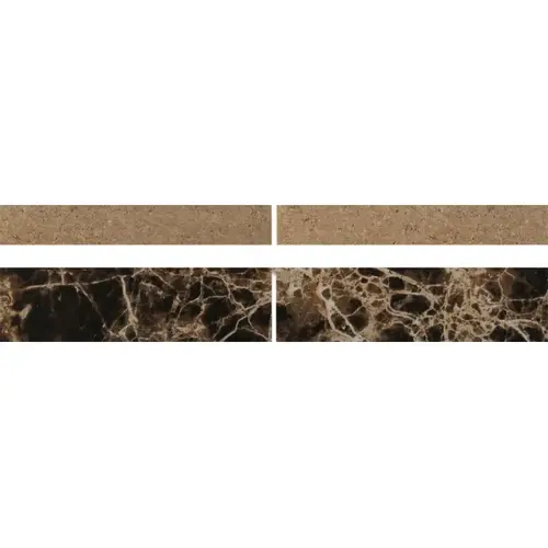 Baroque Border Emperador/orion 3.5"x12"1 Lf Baroque Border Emperador/orion 3.5"x12"1 Lf