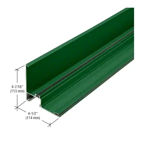 90 Degree Outside Corner Half Section, Thermally Improved, Custom Anodized - 24'-2" Stock Length 90 Degree Outside Corner Half Section, Thermally Improved, Custom Anodized - 24'-2" Stock Length