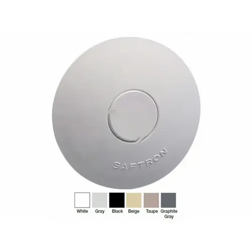 Pair Gry Polymer Anchor Socket Cover Gray