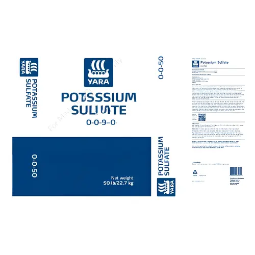 Pz06dx000 Yara 50# 0-0-50 Granular Sulfate Potash