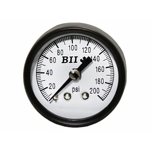 Boshart 1.5" Face 200psi Guage