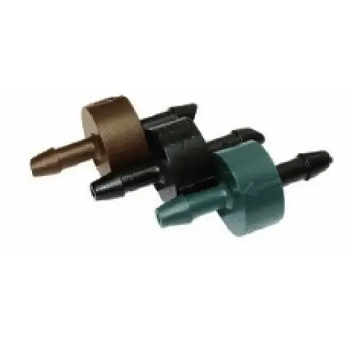 Brown Pro-spec Threaded Emitter With Check Valve 0.5 Gph Brown Pro-spec Threaded Emitter With Check Valve 0.5 Gph