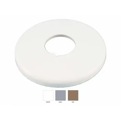 6" Gry Cycolac Escutcheon Gray 6" Gry Cycolac Escutcheon Gray