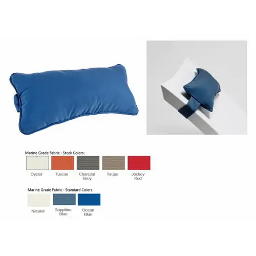 Charcoal Gray Signature Headrest Pillow Charcoal Gray Signature Headrest Pillow