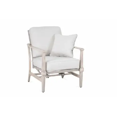 Brushed Latte Pelham Hidden Motion Chair W/ Cushion