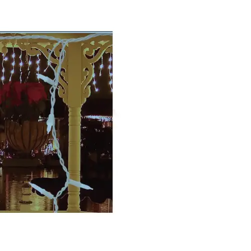 Amer Light Ww Mini Led Icicle Ultr Lights