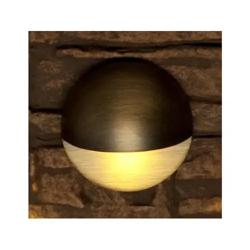 3-3/4" X 2" Antique Bronze Led Wall Light 2w 3-3/4" X 2" Antique Bronze Led Wall Light 2w