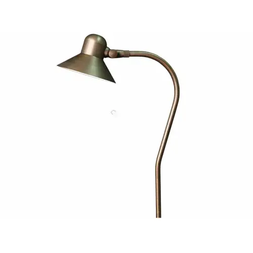 Weathered Brass Excalibur Area Light No Lamp Weathered Brass Excalibur Area Light No Lamp