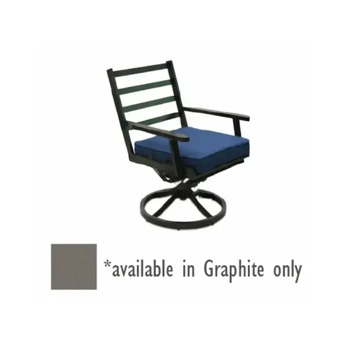 Wenge Adeline 2/set Dining Swivel Rocker W/cushion