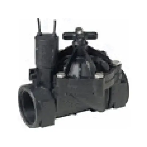 2" Black Bullet Max 24 Vac Dirty Water Valve With Np Handle