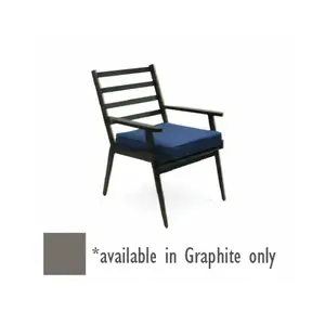 Plank & Hide Co. 14319-B Wenge Adeline Dining Arm Chairs W/ Cushion