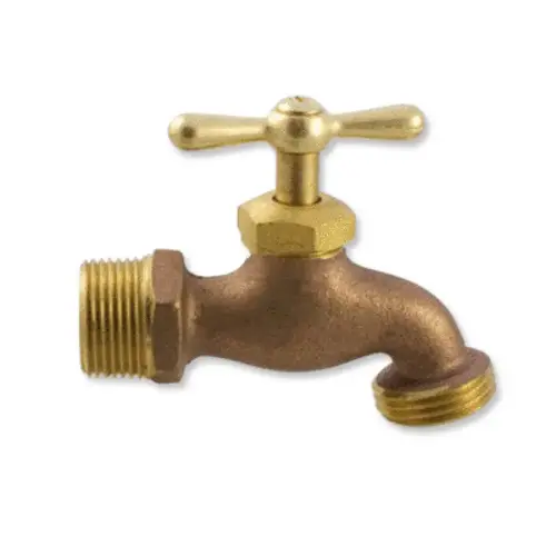 Aqualine .75" Bra Hose Bibb Lng Nose Nk Aqualine .75" Bra Hose Bibb Lng Nose Nk