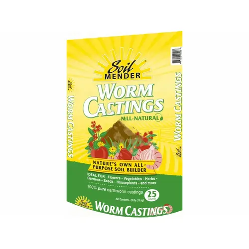 Soil Mender Worm Castings 25#
