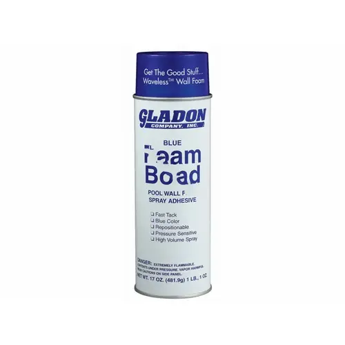 17 Oz Blue Foam Bond Spray Adhesive 17 Oz Blue Foam Bond Spray Adhesive