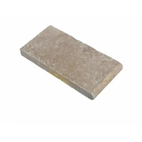 6x12 3cm Mocha Noce Tumbled Travertine Coping 6x12 3cm Mocha Noce Tumbled Travertine Coping