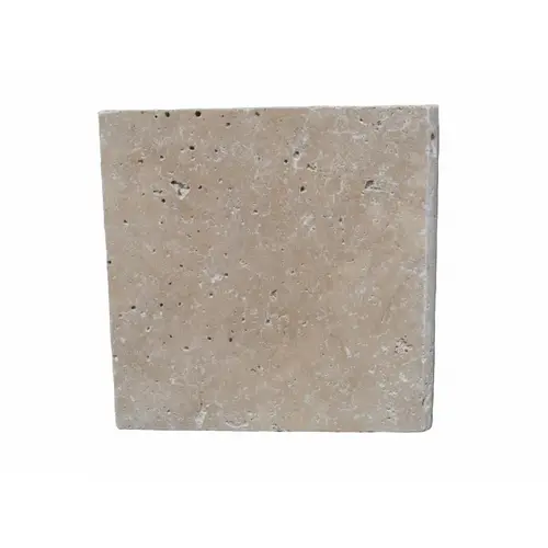 12x12 3cm Latte Tumbled Travertine Coping 12x12 3cm Latte Tumbled Travertine Coping