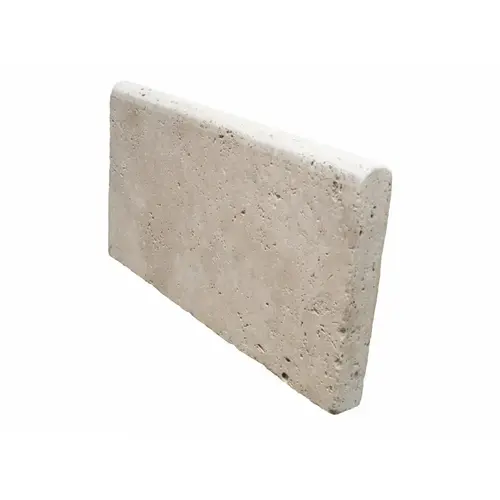 12x12 3cm Noce Honed Travertine Coping