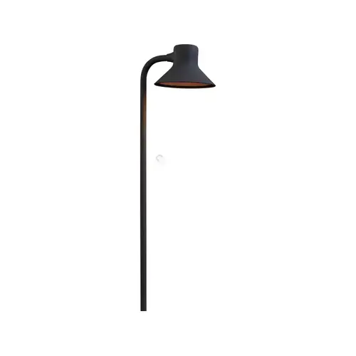 5" X 22" Weathered Iron Incandescent Fg Path Light 12w 5" X 22" Weathered Iron Incandescent Fg Path Light 12w