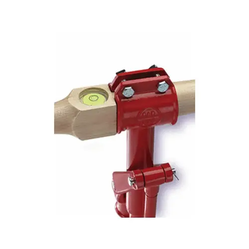 Wooden Handle For Hole Cutter With Built-in Bubble Level