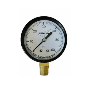 American Granby IPPG602-4BNL 2" 0-60psi .25" Back Mnt Plst Pressure Gauge