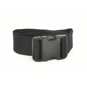 KEMP USA 10-301-BLK 1 Piece Spineboard Strap Quick Release W/ Plastic Buckle