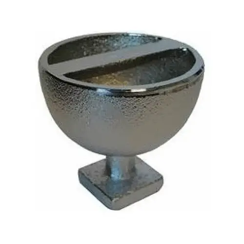 Chrome Plated Brass Cup Anchor For Concrete Pools