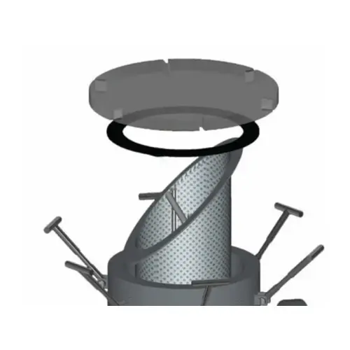 6" Flat Aquatic Basket Strainer Lid Gasket 6" Flat Aquatic Basket Strainer Lid Gasket