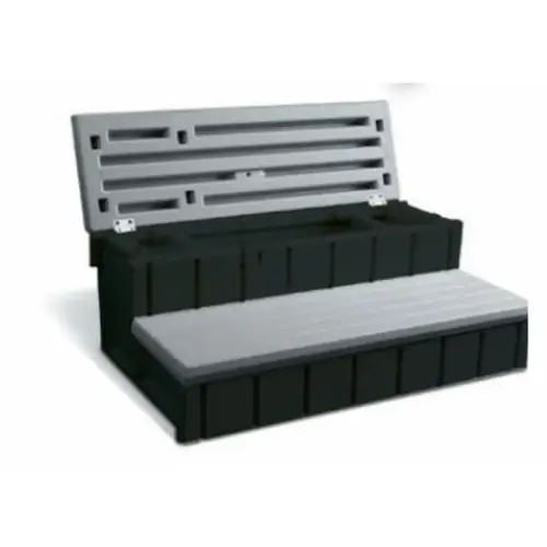 Storage Step 36" Redwood Black Sidewalls Storage Step 36" Redwood Black Sidewalls