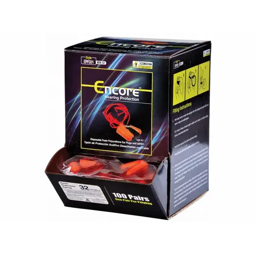 Corded Ear Plugs W/ Case