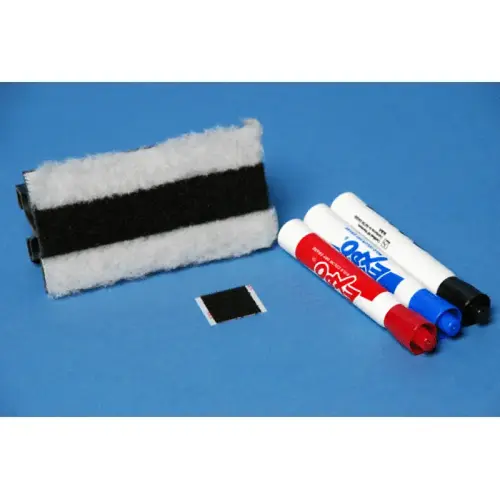 Blue/red/black Expo Dry Erase Markaway 3 Kit