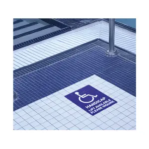 FLOOR SIGNAGE LLC 3281201CG Deck Sign Keep Off Aquatic Lift