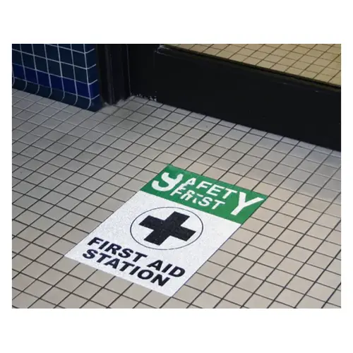 First Aid Station Deck Sign