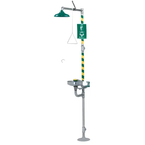 Emergency Shower And Eyewash Station With Axion Msr Eye/face Wash Emergency Shower And Eyewash Station With Axion Msr Eye/face Wash