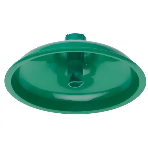 11" Long x 11" Wide x 4" High, Plastic Plumbed Wash Station Showerhead 11" Long x 11" Wide x 4" High, Plastic Plumbed Wash Station Showerhead