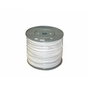 AAMSTRAND ROPES & TWINES INC 18322 1000'/rl 3/8" Hollow Braid White Pool Rope
