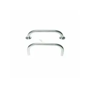 S.R. SMITH EB-12A 12" Stainless Steel Flanged Bent Ada Transfer Rail