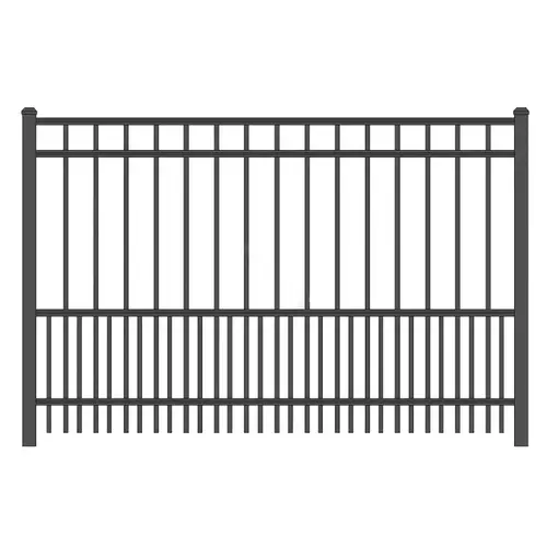 2"x6.5'x.09" Tbz 48" 3230 Cp Thru Picket Bottom