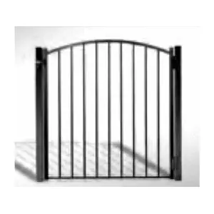 DSI DIGGER SPECIALTIES INC 163892BLK 60" W X 55" T Satin Black Regis Aluminum Fence 3233 Pool Gate No Handle