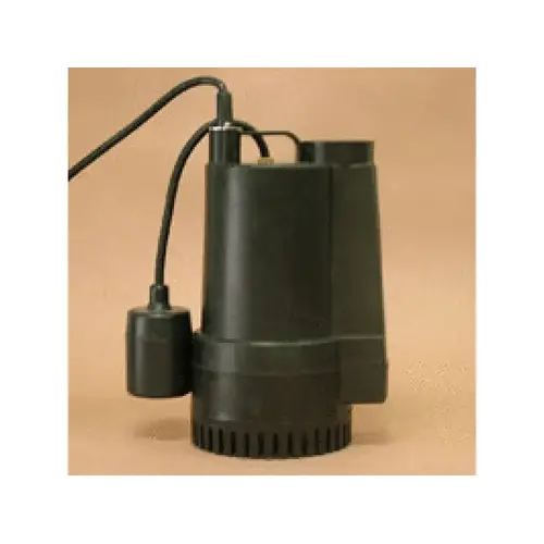 10103a .5hp 20' Cord Sump Pump W/ Float Switch